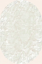 Абстрактный ковер Elegance 4945B D.Grey-D.Grey Овал