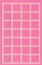 Ковер розовый Шегги cut loop 1049 PP