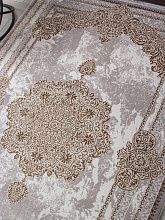 Пушистый ковер HALIF F580 GRAY-GREEN