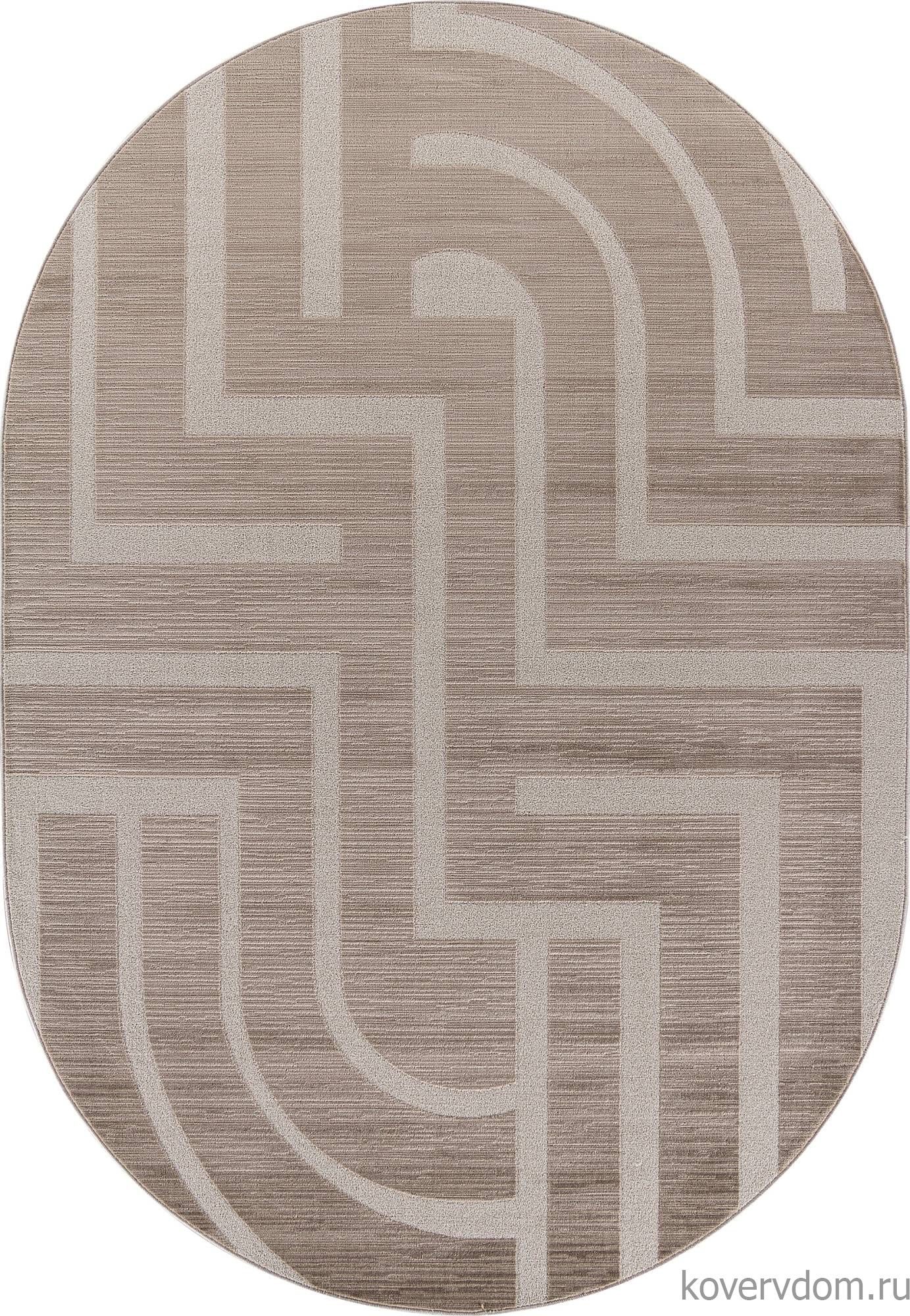 Ковер DIOS F439 BEIGE Овал