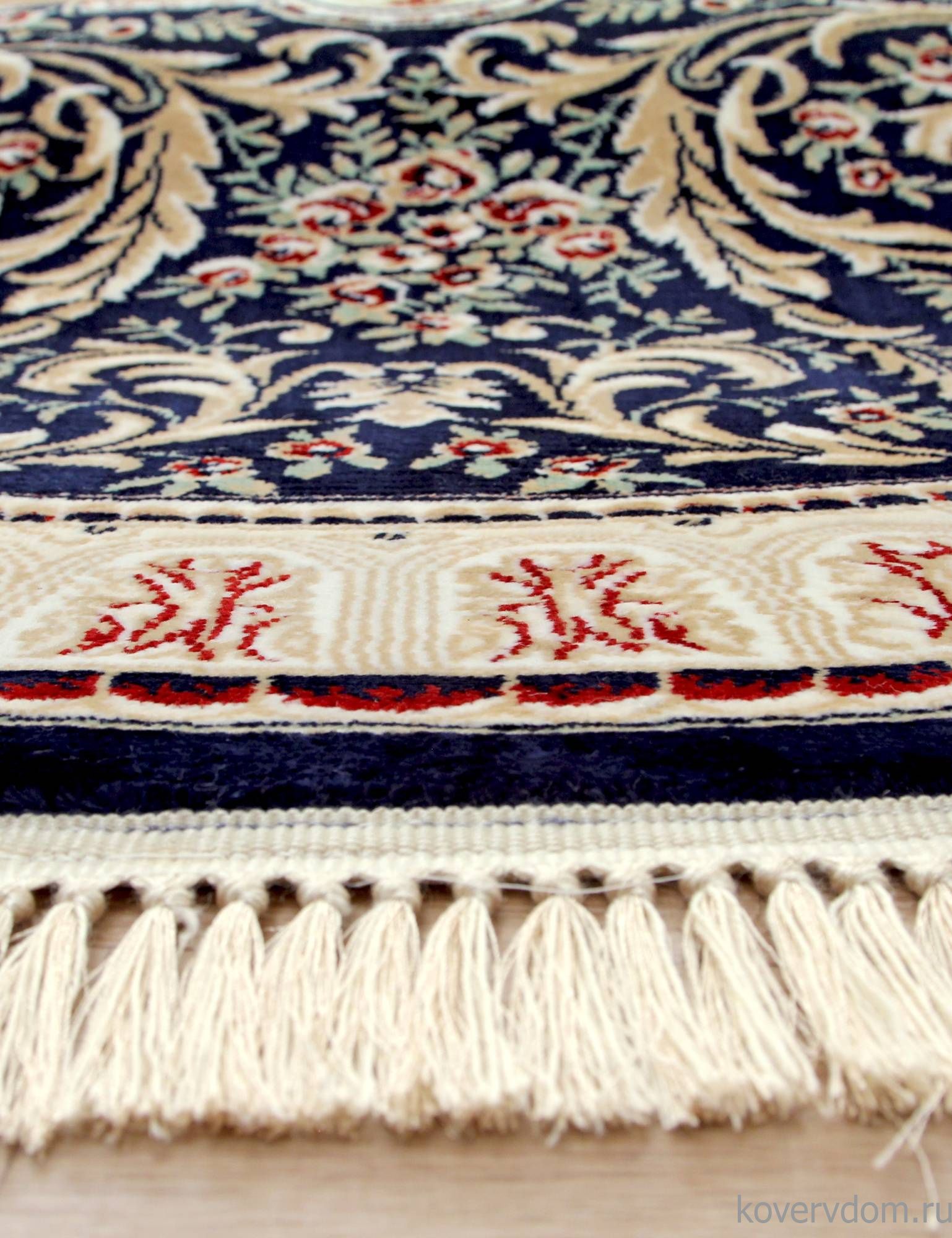 Ковер BROOKLYN 08615T BLUE / BLUE Овал Ковер BROOKLYN 08615T BLUE / BLUE Овал