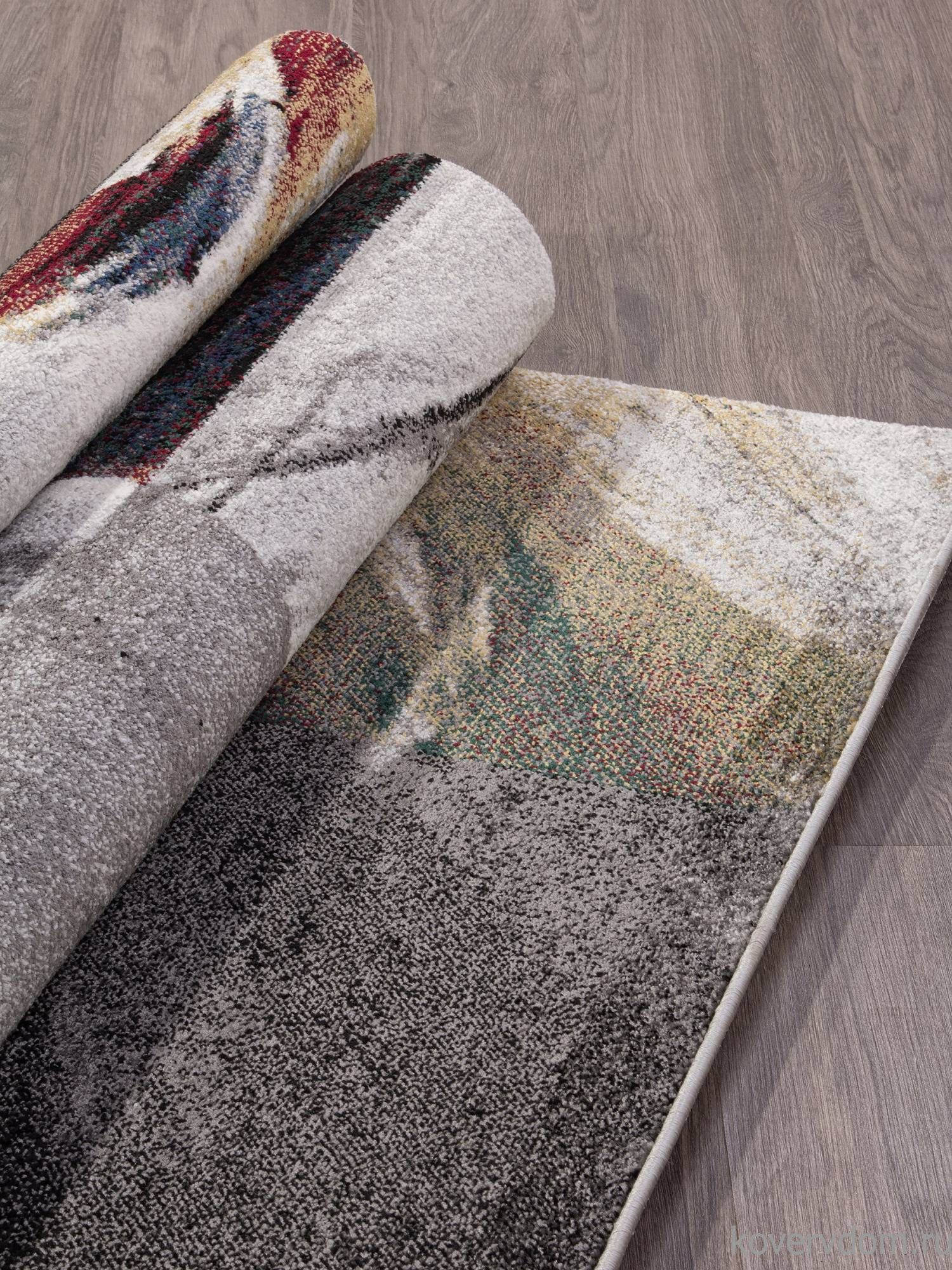 Ковер LONDON D819 GRAY-RED