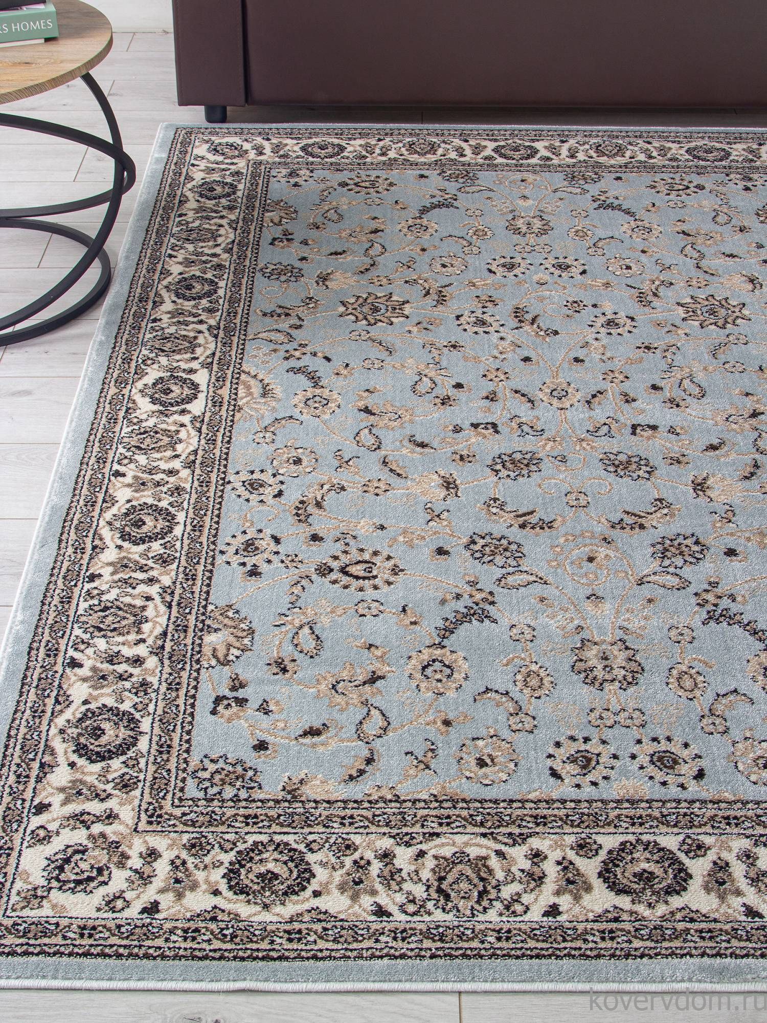 Ковер VALENCIA DELUXE D251 L.BLUE-BROWN