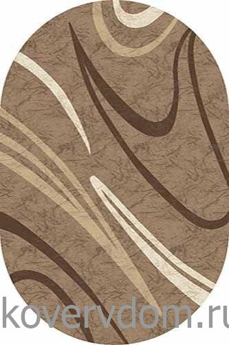 Ковер MEGA CARVING D265 BEIGE Овал Ковер MEGA CARVING D265 BEIGE Овал