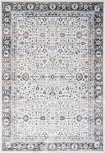 Ковер серый из вискозы Livante 27955 6666