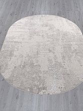 Овальный ковер LIMAN-A F169 CREAM-GRAY Овал