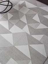 Ковер серый OSTIN F603 GRAY