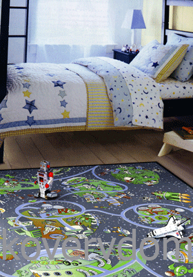 Детский развивающий ковер PTT Sorona Вселенная Детский развивающий ковер PTT Sorona Вселенная