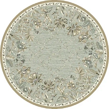 Рельефный ковер с коротким ворсом из вискозы GENOVA R 38262 6525 90 КРУГ
