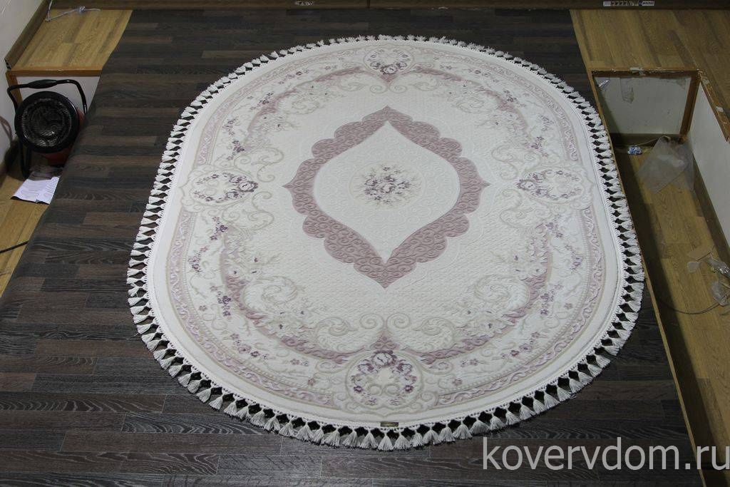 Ковер HUNKAR 7921 PURPLE / PURPLE Овал