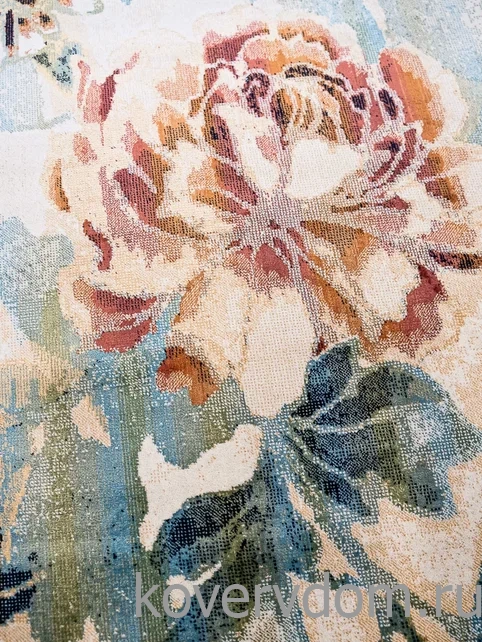 Ковер из вискозы и хлопка с цветами Royal Palace 14006 6121