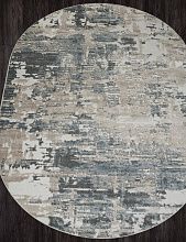 Ковер бежевый NATUREL-A F231 BEIGE-BLUE Овал