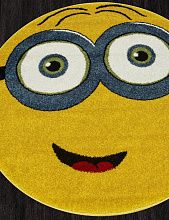 Круглый ковер SMILE NC13 YELLOW Круг