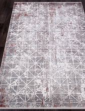 Ковер в спальню розовый DIOR 5852C GREY - PINK