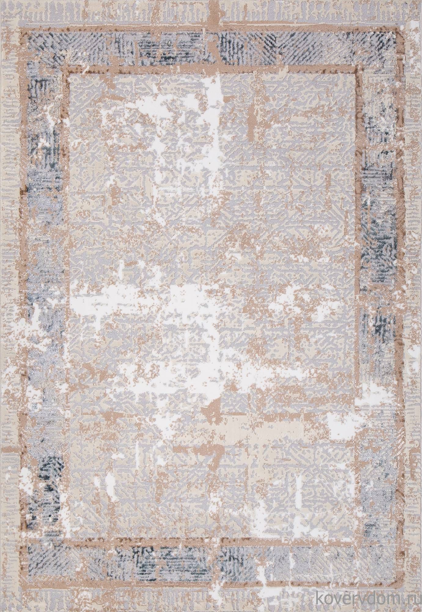 Ковер PERU C068A D.GREY SHIRINK / BLUE FDY