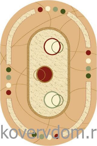 Ковер Дежа Вю 30124-01 овал Ковер Дежа Вю 30124-01 овал