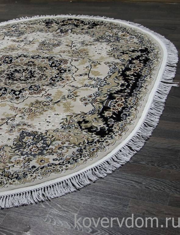 Ковер SHAHREZA d211 CREAM-NAVY Овал