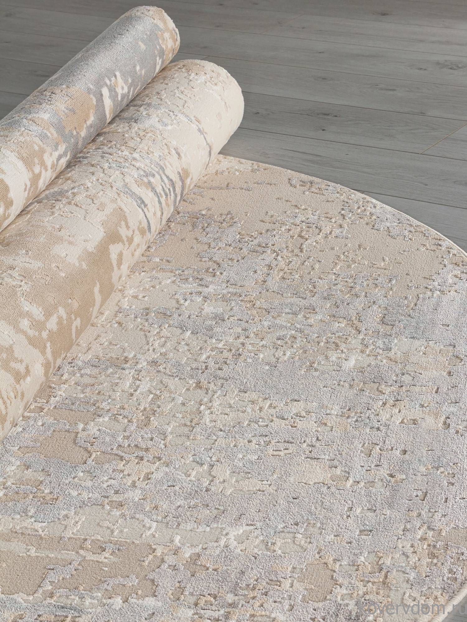 Ковер SIESTA M027A LIGHT BEIGE / TAUPE Овал Ковер SIESTA M027A LIGHT BEIGE / TAUPE Овал