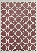 Ковер длинноворсовый фиолетовый SARDES TRUVA 08426M PURPLE / PURPLE