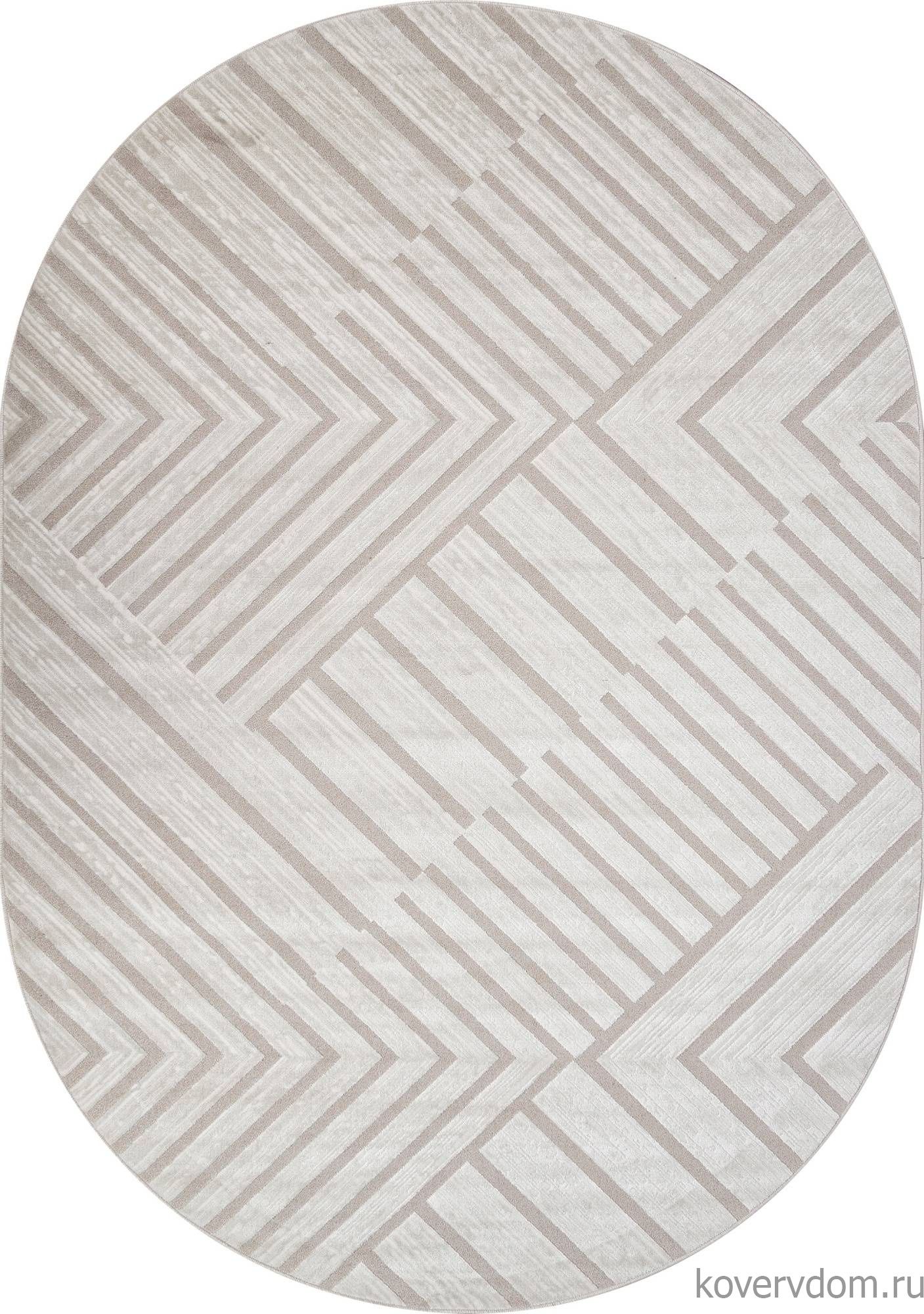 Ковер DIOS F438 CREAM Овал