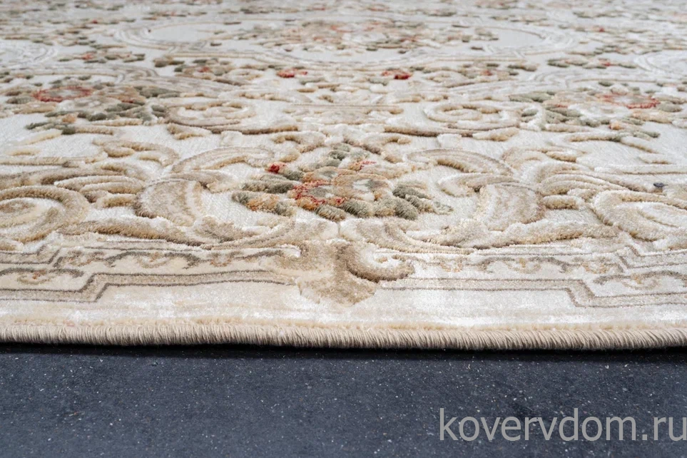 Рельефный ковер из вискозы GENOVA 38093 626260 ОВАЛ