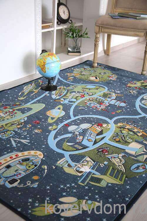 Детский развивающий ковер PTT Sorona Вселенная Детский развивающий ковер PTT Sorona Вселенная