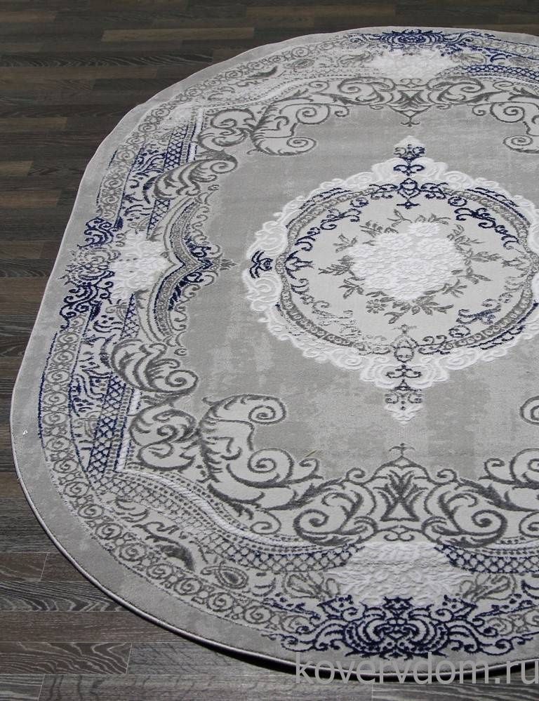 Ковер Pacha 07837G POLY.C.GRI / POLY.C. Овал Ковер Pacha 07837G POLY.C.GRI / POLY.C. Овал