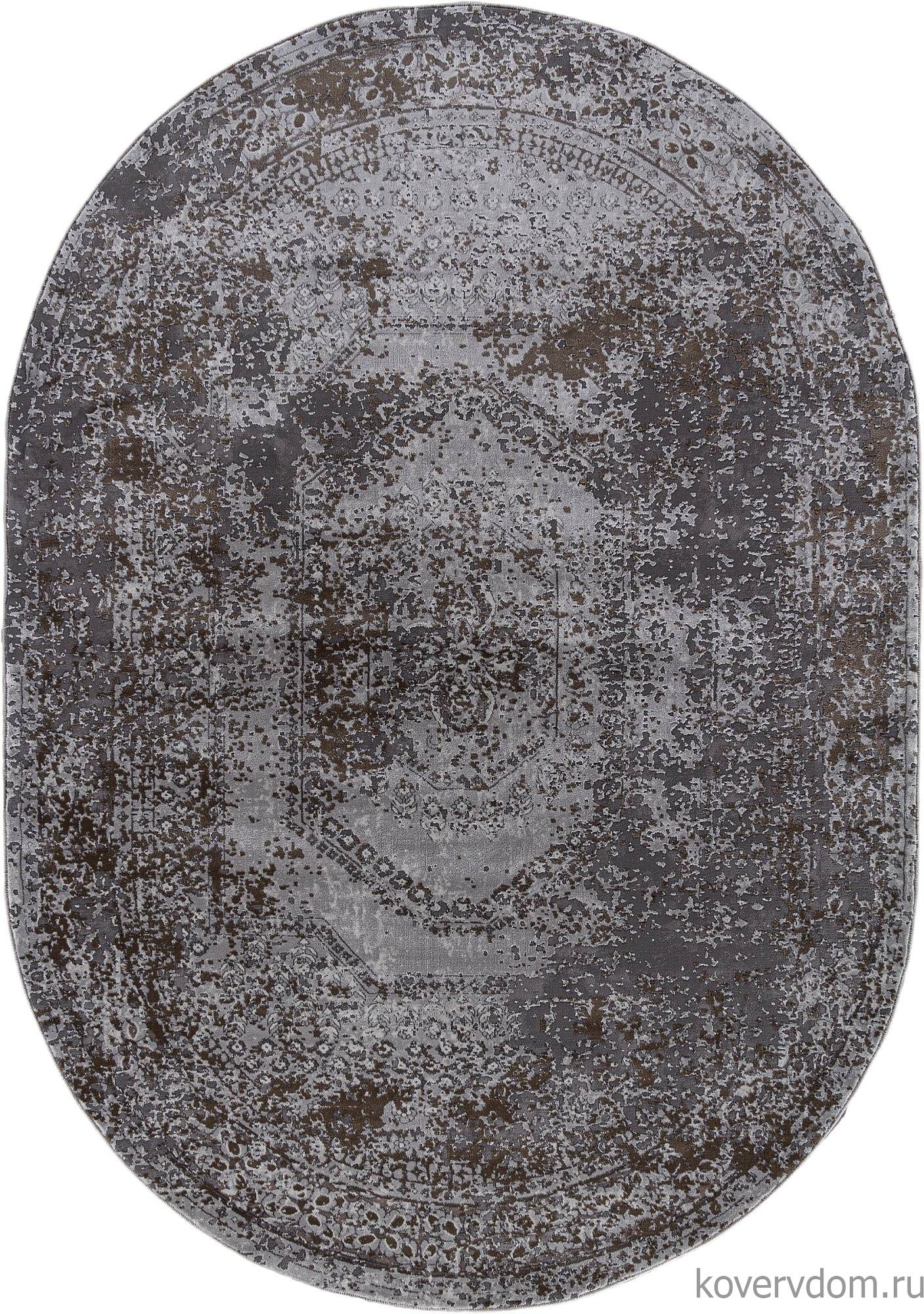 Ковер GRAFF F240 GRAY-BEIGE Овал